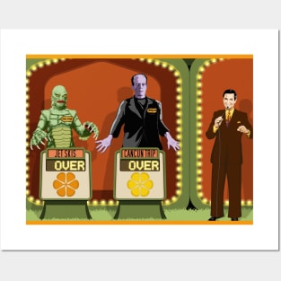 Double Over (Universal Monsters/Price is Right) Posters and Art